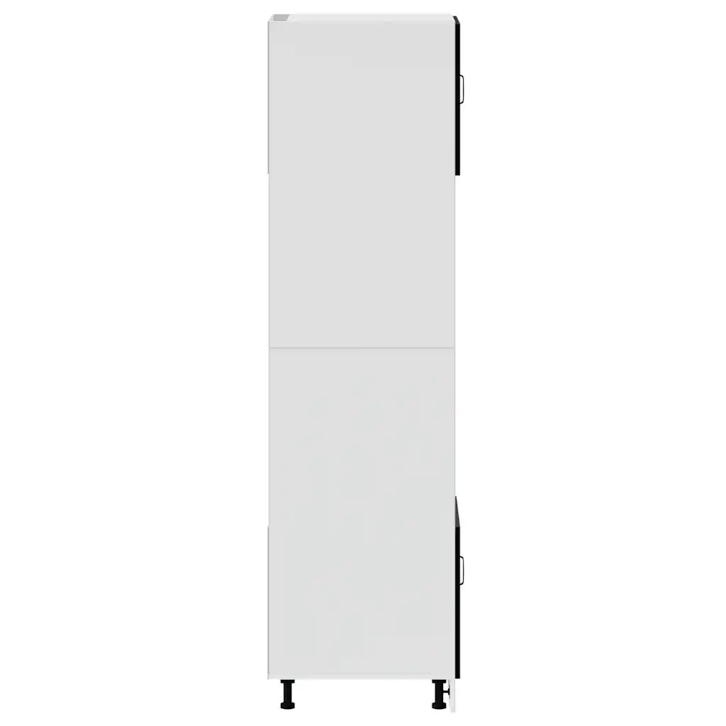 Armadi Forno 2 pz Kalmar Neri in Legno Multistrato 3315032
