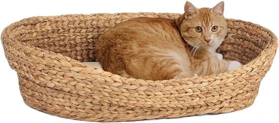 Cuscino per gatti, letto per gatti, pieghevole, per gatti o cani più piccoli, morbido, peloso piuma sintetica