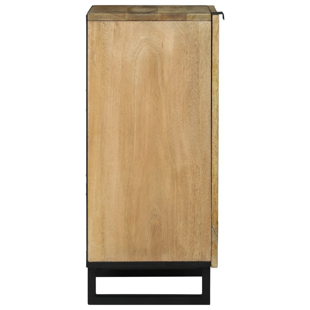 Mobile 40x33.5x75 cm in legno massello di mango