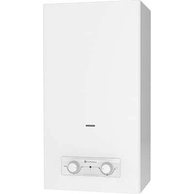 SCALDACQUA GAS METANO FLUENDO BRD CHAFFOTEAUX  CAMERA APERTA LT 11  BASSO NOX