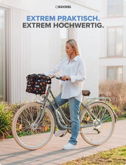 Borsa per bicicletta pieghevole - Tasca per spesa davanti - Accessorio per bicicletta