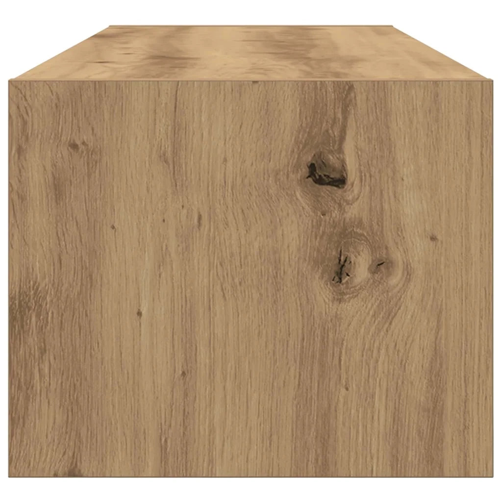 Mobile TV con cassetto rovere artigianale 100 x 31 x 25,5 cm 861534