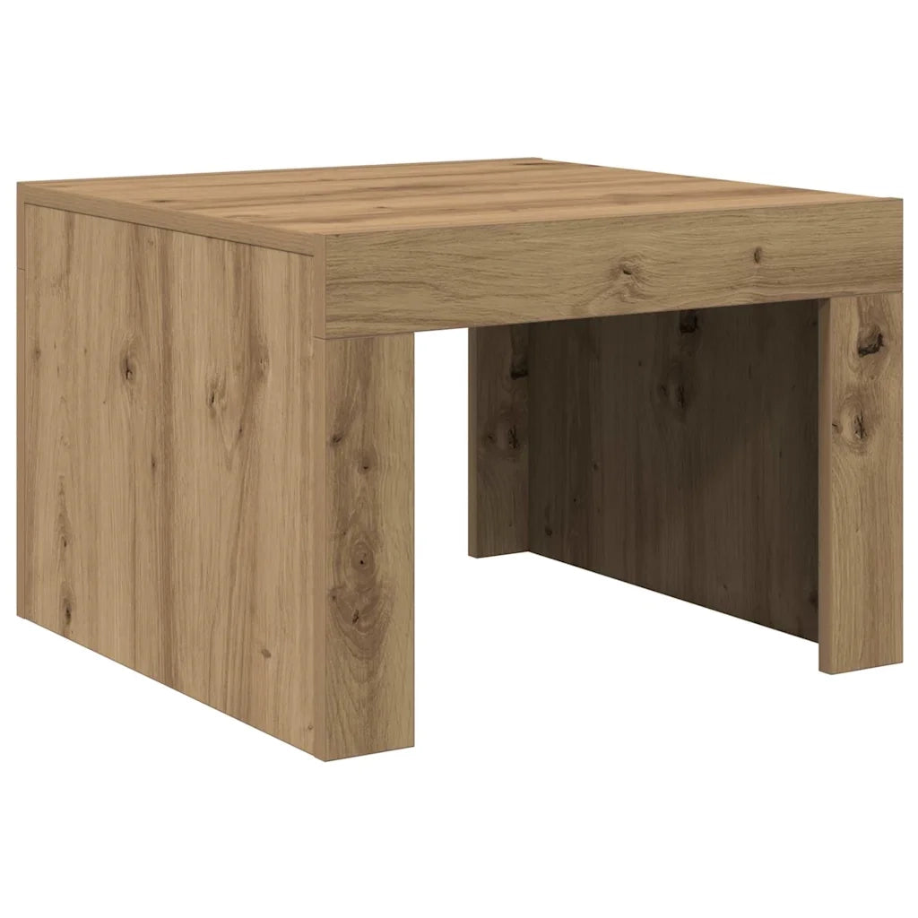 Tavolino da salotto Rovere artigianale 50 x 50 x 35 cm 875032
