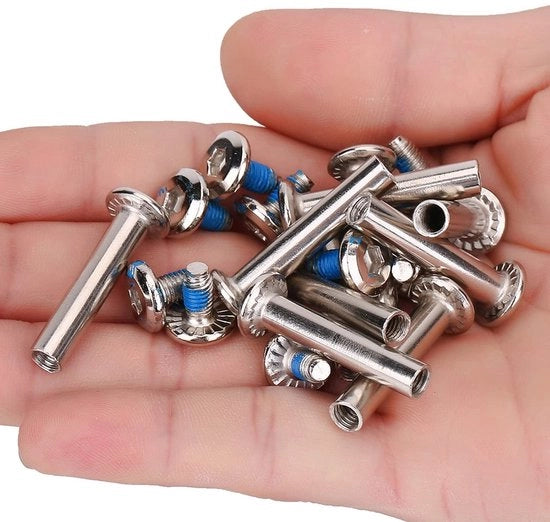 Set di Viti per Skate da 10 a 31 mm/36 mm - Acciaio Durissimo - Viti per Skate Inline - Viti per Donne e Uomini - Installazione Facile - Viti per Skate