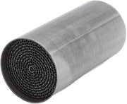 Fumaiolo universale in acciaio inossidabile per catalizzatore - 35x50mm/1-37x1-96inch - Adatto per 48 * 100mm.
