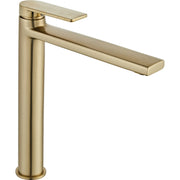 Rubinetto Da Lavabo Rea Verso Brush Gold High