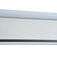 Easycomfort Schermo per Proiettore 100 Pollici Formato 4:3 Regolabile con Telecomando, Schermo di Proiezione Motorizzato Compatto, 203x152 cm, Bianco