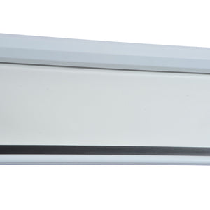 Easycomfort Schermo per Proiettore 100 Pollici Formato 4:3 Regolabile con Telecomando, Schermo di Proiezione Motorizzato Compatto, 203x152 cm, Bianco