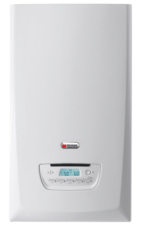 Caldaia a Condensazione Hermann Saunier Duval Thema Condens AP 26 a Metano Low NOx Completa di Kit Scarico Fumi