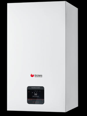 Caldaia a Condensazione Hermann Saunier Duval THEMAFAST CONDENS 25 CS/1 Wi-Fi Integrato Metano/Gpl Low NOx Completa di Kit Scarico Fumi