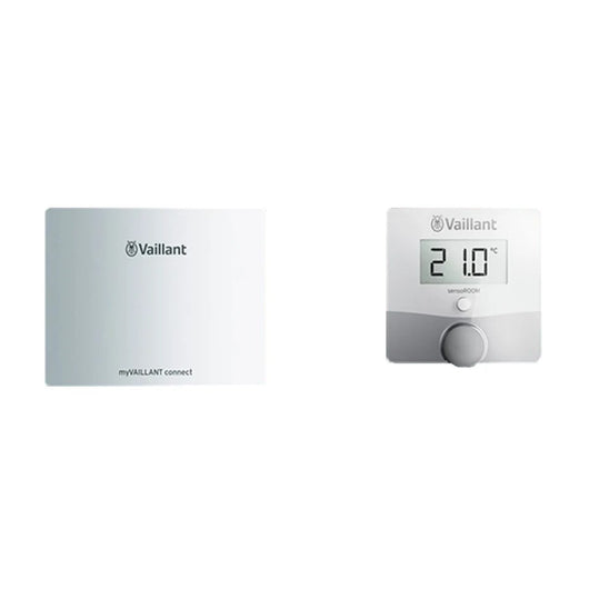 Centralina Climatica Termostato Modulante Smart Wi-Fi Vaillant SensoROOM Connect 0010035734 VR940F + VRT51F