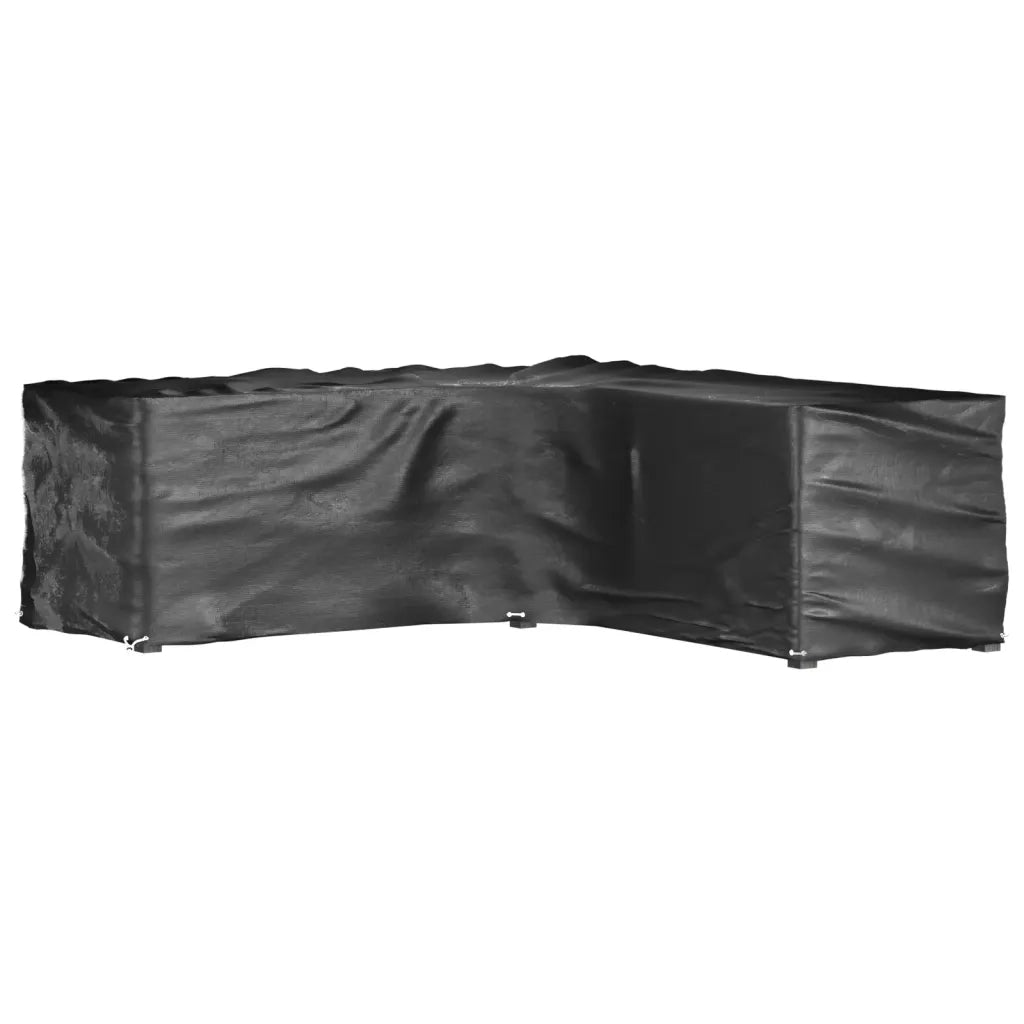 Coperture Mobili da Giardino | Telone per mobili da esterni a L 2 pz 16 Occhielli 285x285x90cm