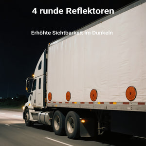 Set di luci posteriori per rimorchio 12 pezzi Spina 13 poli Cavo da 5 m Marchio di omologazione E