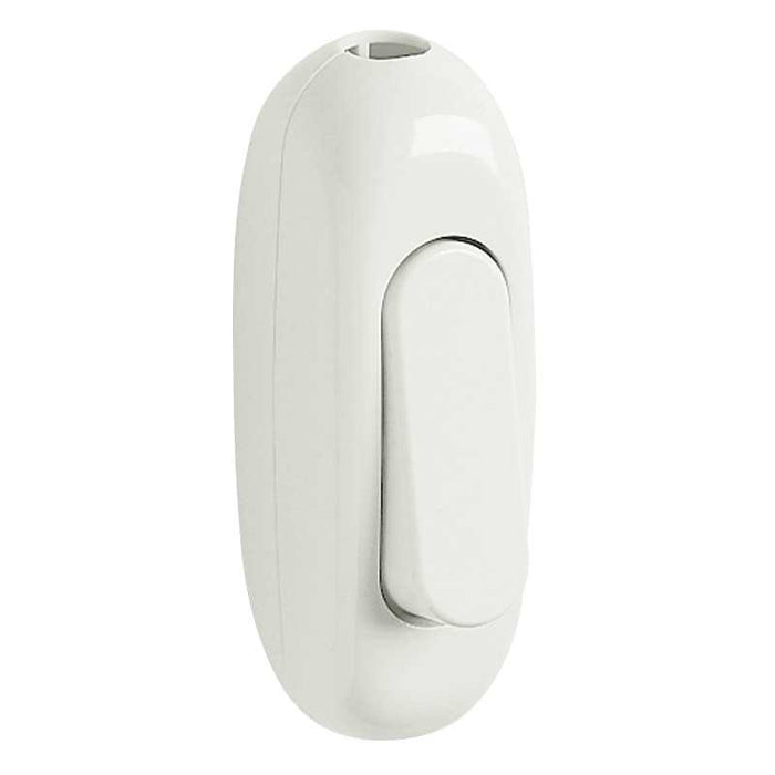 00116.B Interruttore Passante Bianco 1P 2[16]A