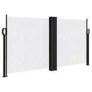 Tenda da Sole | Tenda parasole Laterale Retrattile Bianca 120x1000 cm