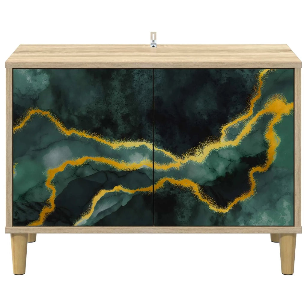 Mobile TV WIJHE 69 x 33 x 50 cm Sonoma Legno ingegnerizzato 8006994