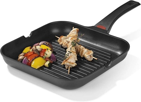 Griglia in Alluminio Fuso - Indicatore di Calore - 1 pezzo - Edizione Midnight - 28 cm