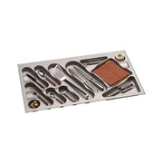 Gollinucci 742 Organizer per utensili da cucina / scolapiatti Organizzatore Vassoio Cabinet drawer