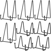 Sostegno per Display in Metallo con Orecchio - Supporto Decorativo per Foto o Libro di Cucina - Resistente ai Colpi - Massima Profondità del Contenitore 1,2 Pollici - Sostegno per Cornice Fotografica