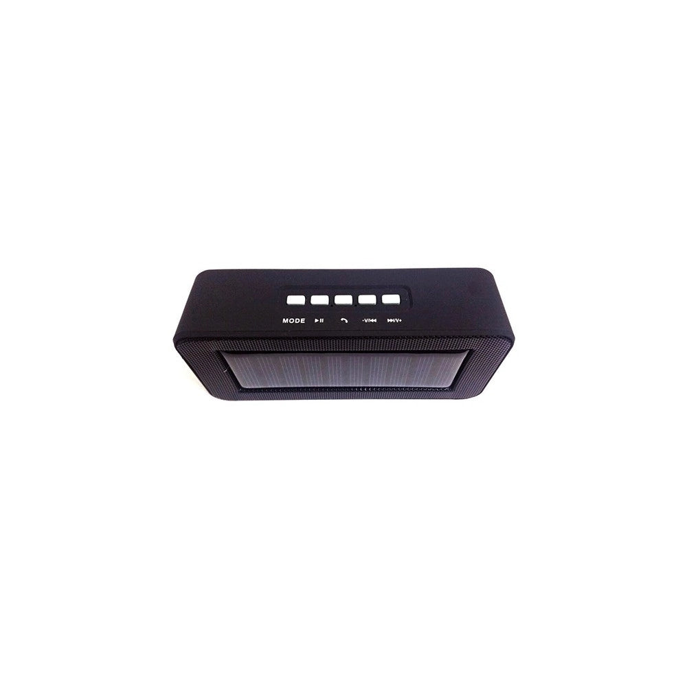 Trade Shop - Cassa Speaker Ch-303c Bluetooth Portatile Ricarica Solare Microsd Usb Fm Aux -