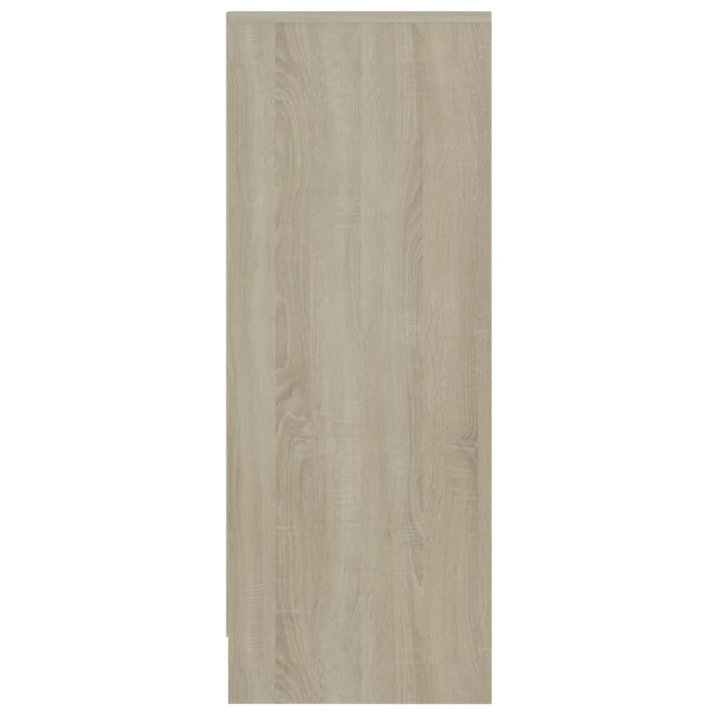 Scarpiera mobiletto portascarpe mobile per ingresso/corridoio/soggiorno legno Sonoma 60 x 35 x 92 cm marrone legno ingegnerizzato 02_0021718