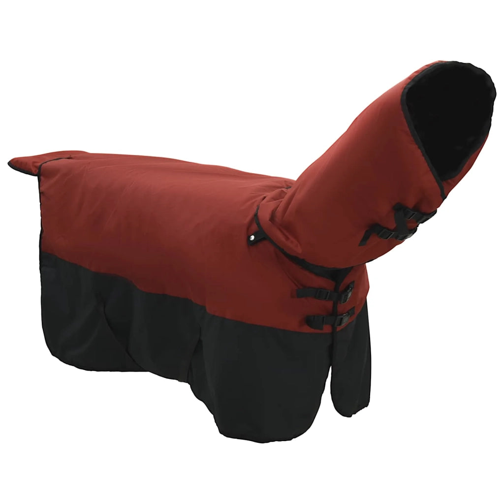 Coperta per Cavalli Verde Scuro e Nero 125 cm Poliestere CFW2049882