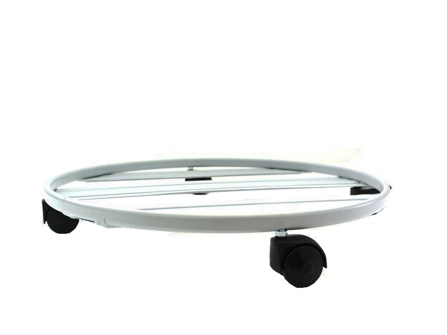 Carrello portavasi circolare,Ø 35cm,alluminio - PFG418/A