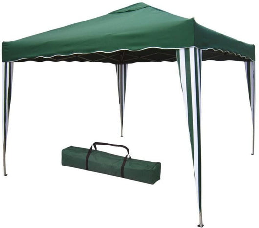 VERDELOOK Gazebo Pieghevole in Metallo e Telo Poliestere 3X3 m con Borsa Inclusa Secondo disponibilit? Verde, Bianco o Beige