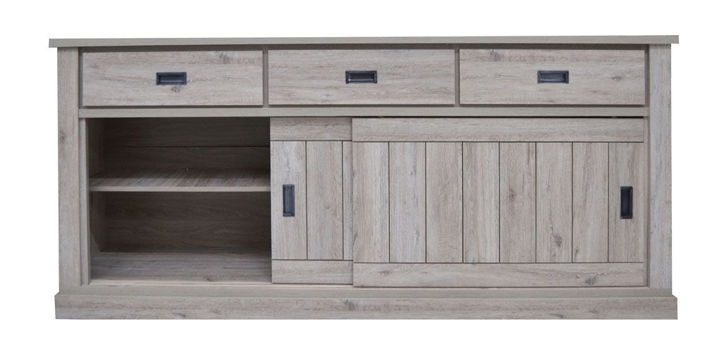 CREDENZA ANTHONY 2ANTE + 3CASSETTI 220X50X95 DE281
