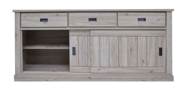 CREDENZA ANTHONY 2ANTE + 3CASSETTI 220X50X95 DE281