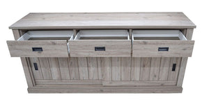 CREDENZA ANTHONY 2ANTE + 3CASSETTI 220X50X95 DE281