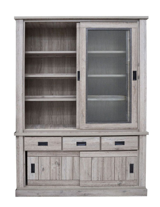 CRISTALLIERA ANTHONY 2ANTE+3CASSETTI 150X40X204 VE281