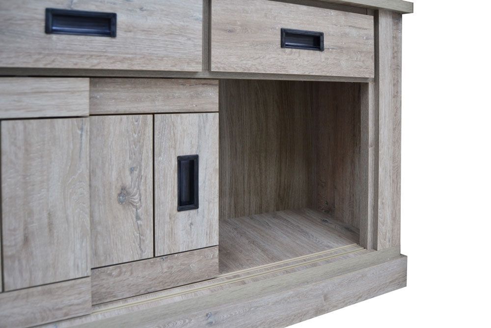 CRISTALLIERA ANTHONY 2ANTE+3CASSETTI 150X40X204 VE281