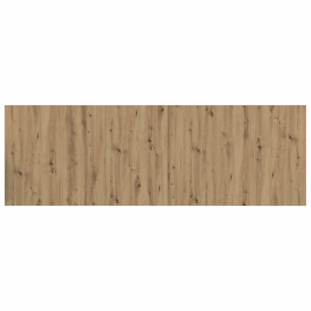 Testata con Comodino 3 pcs Rovere artigianale Legno multistrato