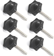 Maniglia a mano 38mm - Viti M10 a dente di sega - Acciaio inossidabile - Duraturo - Facile da installare - Maniglia a vite
