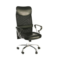 Archimede W1008, Poltrona Presidenziale, Nero, 61 x 56 x 121 cm