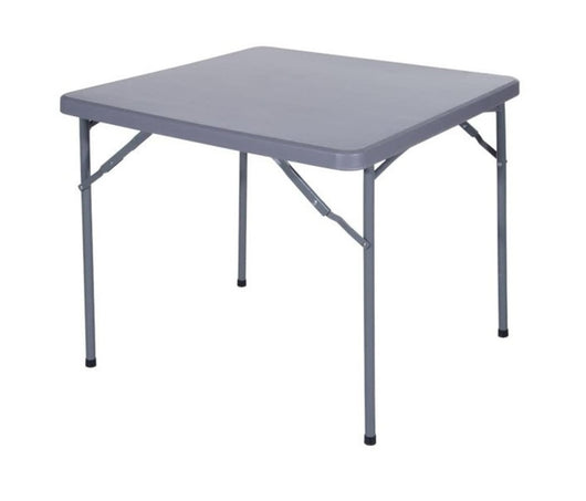 VERDELOOK Tavolo Quadrato Pieghevole in plastica HDPE, 86x86 cm Altezza 74 cm