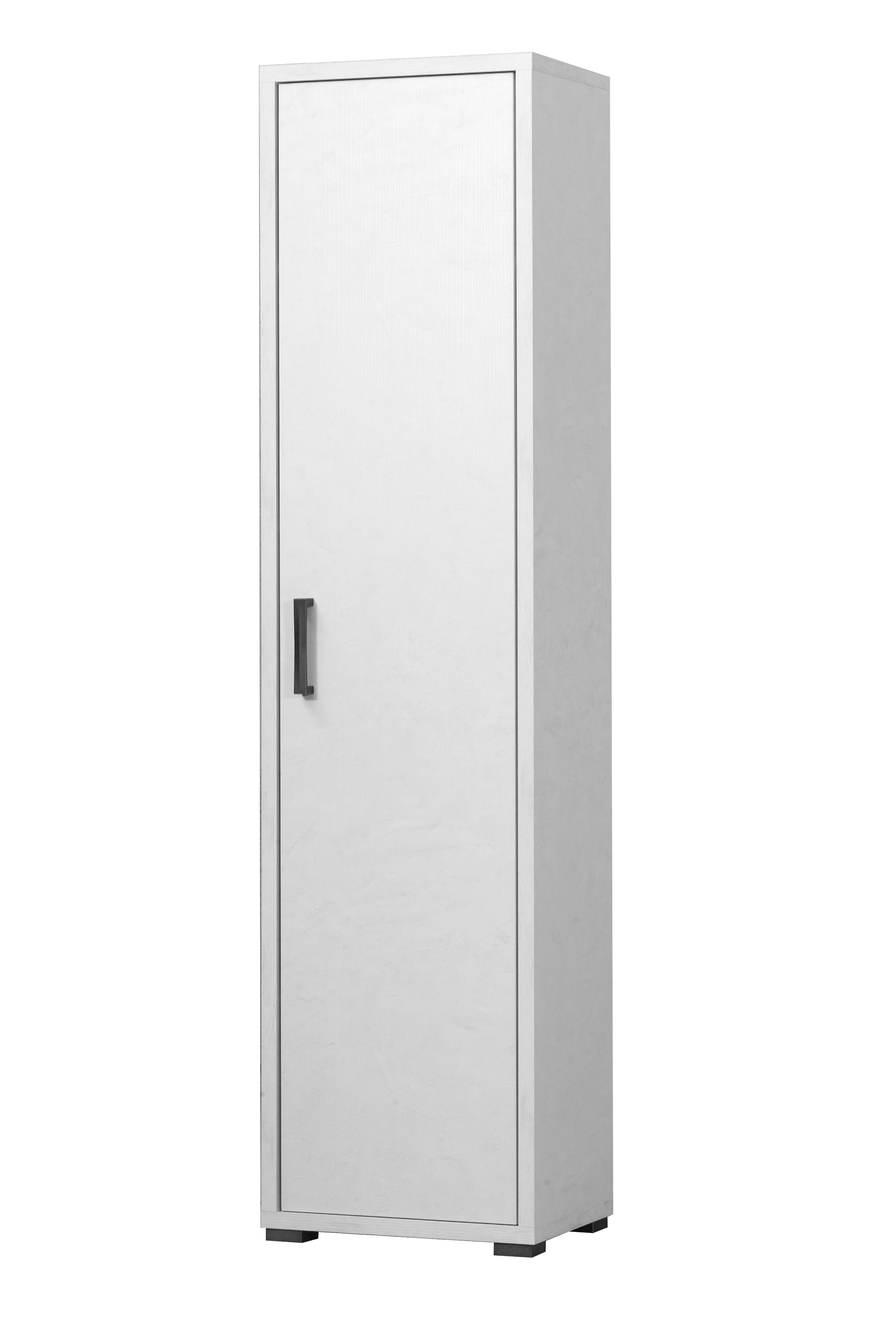 3602 BCM Colonna Montata spessore 25mm un'anta finirtura bianco cemento 43,7 L x 175 H x 33 P