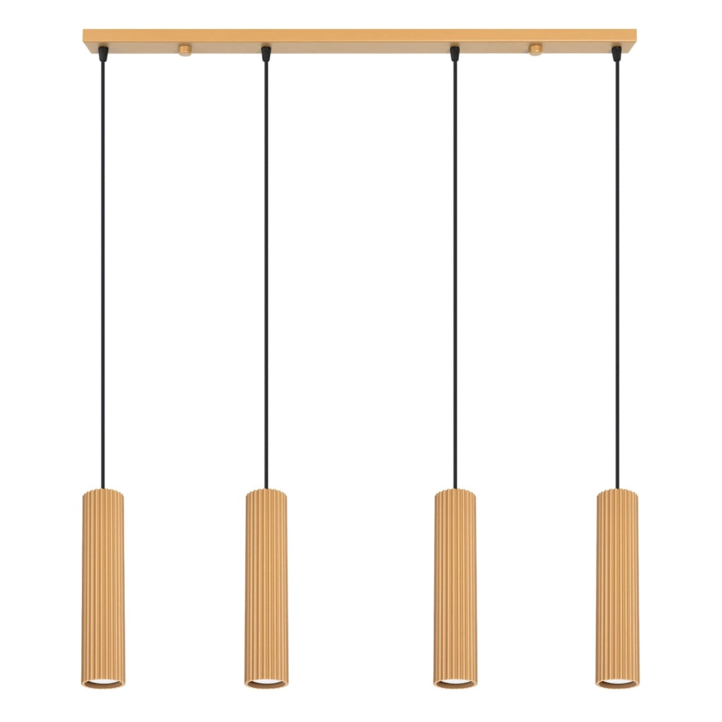 Lampada a sospensione KARBON 4L oro