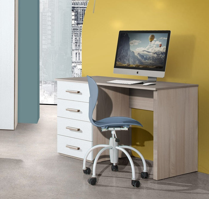 TEAM CAMERETTA 4A+1LETTO 120 OLMO/BIANCO LARICE SENZA SETTIMINO