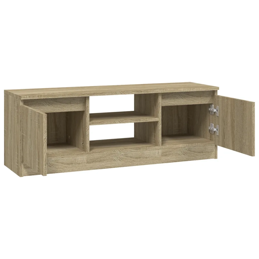 Mobile Porta TV con Anta Rovere Sonoma 102x30x36 cm 823353
