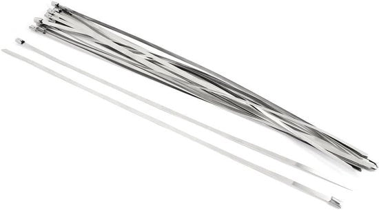 Cavi elettrici in acciaio inossidabile, 400mm di lunghezza, 4.6mm di spessore, 20 pezzi