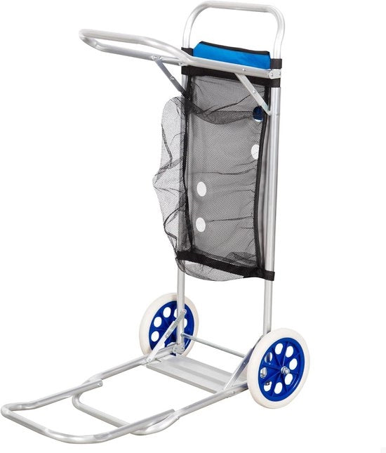 Carrozza da Spiaggia 2-in-1 con Ruote Grandi e Opzione di Tavolo