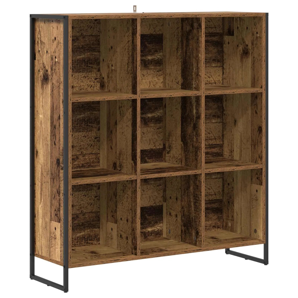 Armadio per Libri Legno vecchio 99.5 x 30 x 108.5 cm