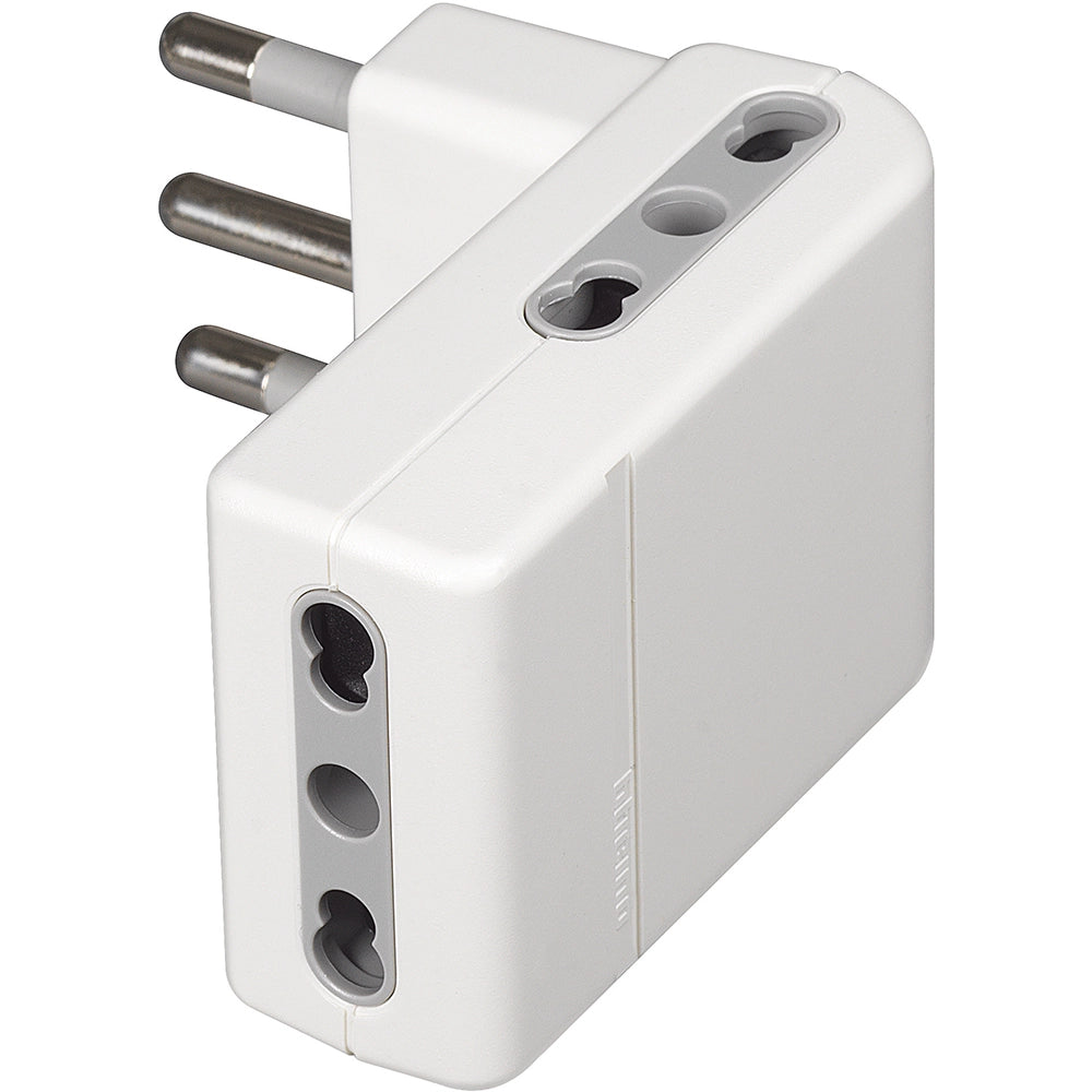ADATTATORE CORNER 3BIPASSO SP 16A BCO