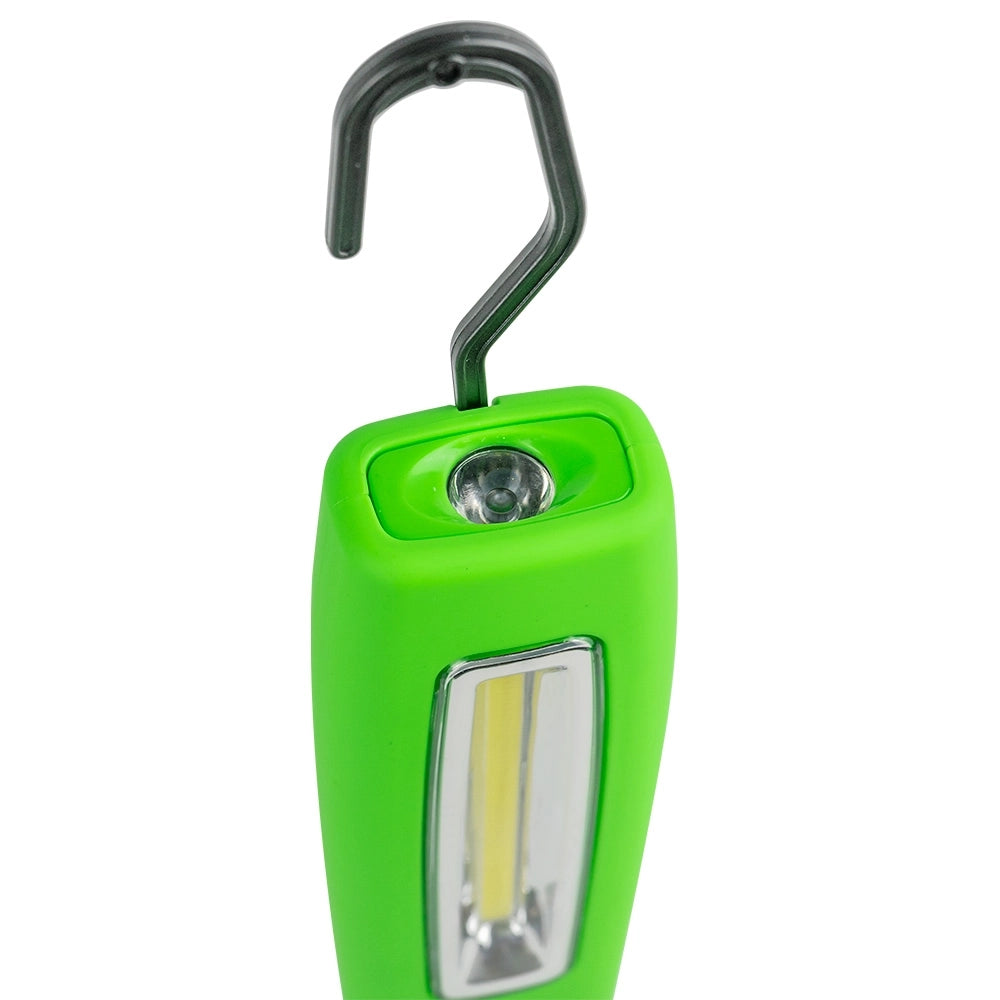 LUCE PORTATILE A LED DA LAVORO 500LM BASE FLESSIBILE MAGNETICA RICARICABILE JBM