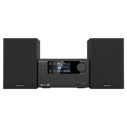 Compatto hi fi kenwood m725dab b bluetooth black black