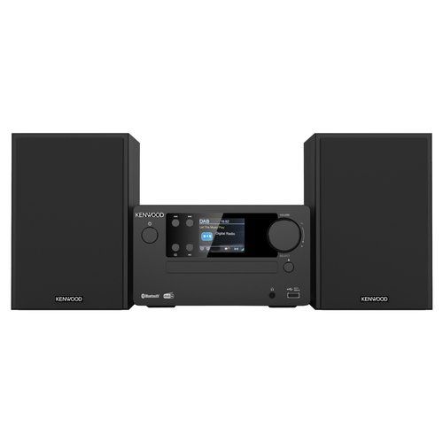 Compatto hi fi kenwood m725dab b bluetooth black black