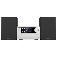Compatto hi fi kenwood m725dab s bluetooth silver silver