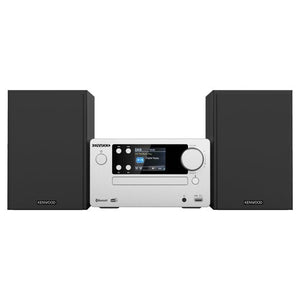 Compatto hi fi kenwood m725dab s bluetooth silver silver